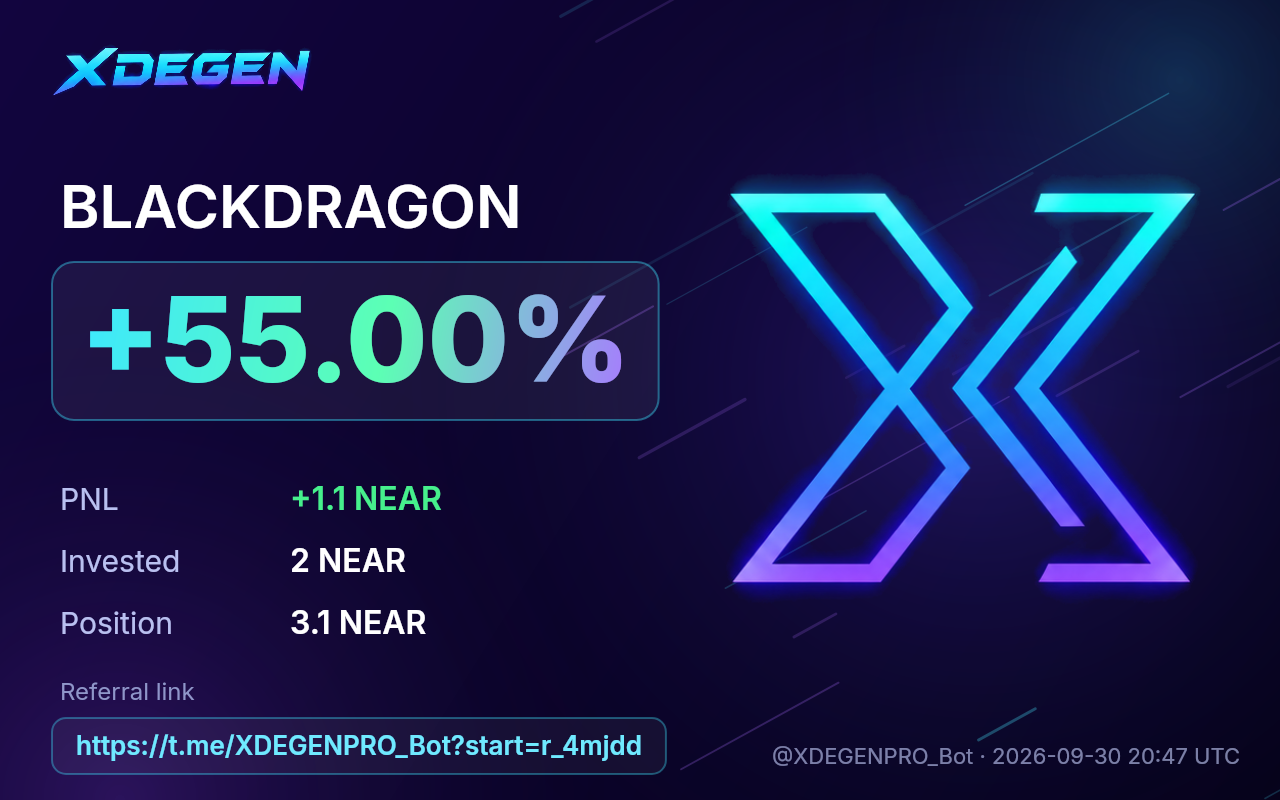 XDEGEN PnL card